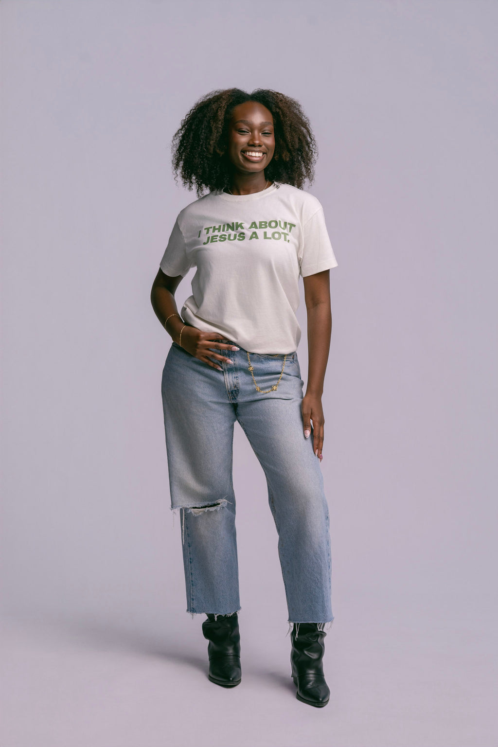 "Abide" Vintage Tee